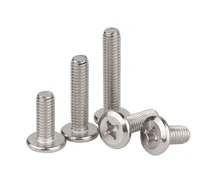 Stainless Steel Chamfer Cross Phillips Furniture Flat Head Thin Head Ultra Low Profile Machine screw M3 M4 M5 M6 M8