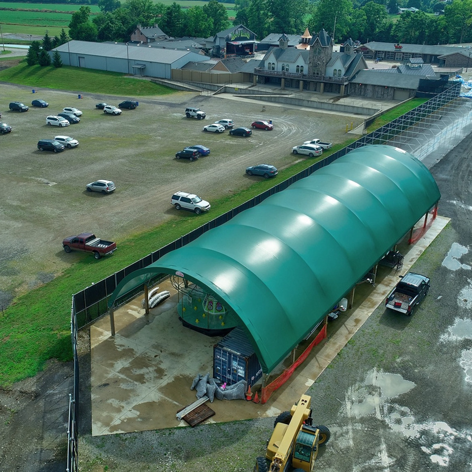 Popular Design Temporary Industrial 20X30 Warehouse Tent For Steel Shipping Container Storage Shed