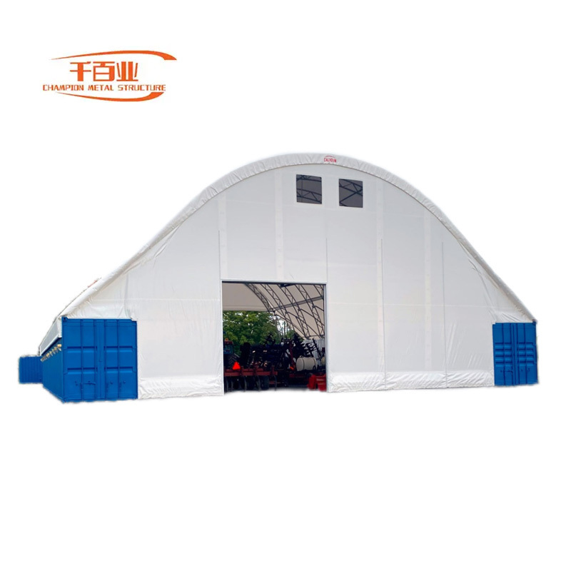 Original Outdoor Camoing Rope Adjustable Temporary Warehouse For Industrial Bike Storage Tent