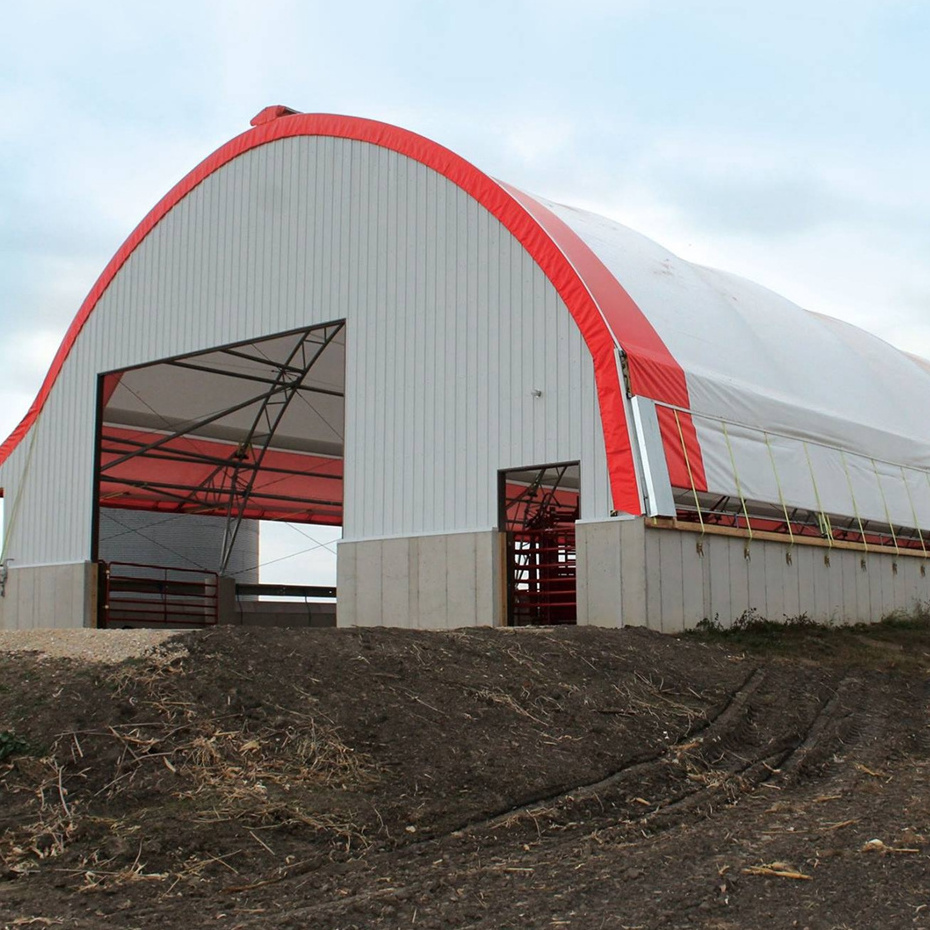 High Quality Shipping Canopy Shelter Cover Industrial Tent Warehouse Storage Temporary Steel Container Shed For Sale