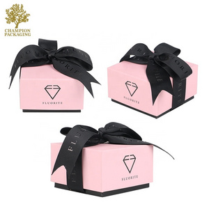 China supplier sales Custom Luxury paper jewelry box packaging, jewelry gift box