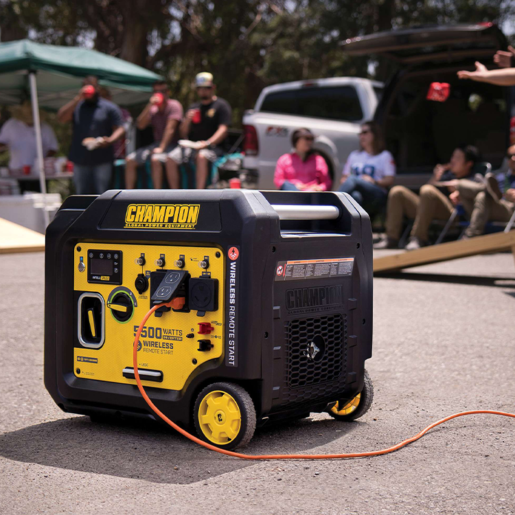 High Quality 120V 230V Super Silent electric generator Champion Portable 5.5KW 5000w Inverter Gasoline Generator