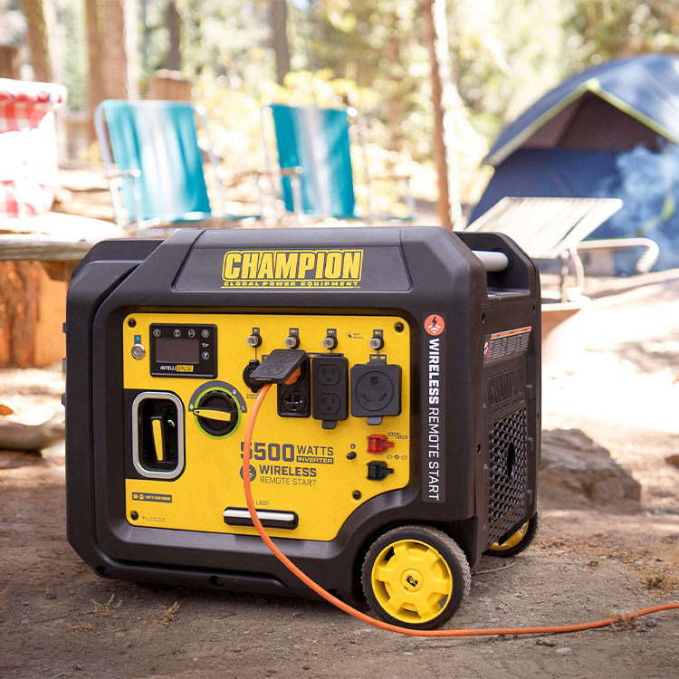 High Quality 120V 230V Super Silent electric generator Champion Portable 5.5KW 5000w Inverter Gasoline Generator