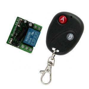 1 channel dc12v 315mhz 433mhz wireless learning code door electric lock remote control switch