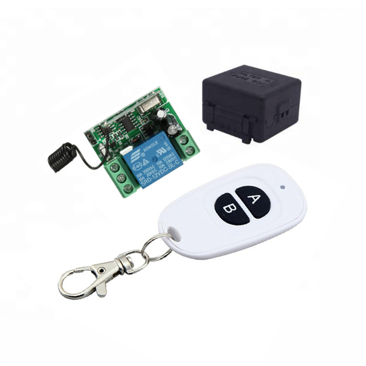 1 channel dc12v 315mhz 433mhz wireless learning code door electric lock remote control switch