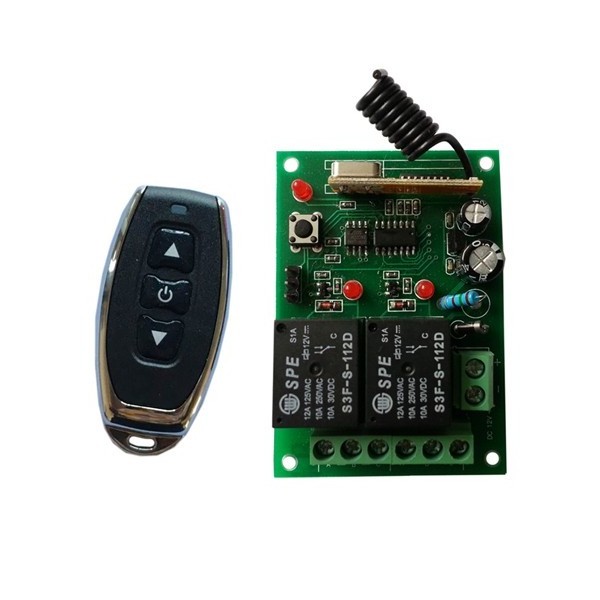 12V/24V wireless remote control switch for motor forward and reverse controller automatic doors /water pump controller