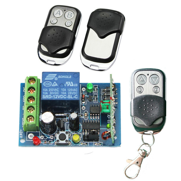 Wireless Remote Switch 12V Relay ON OFF Wireless motor remote switch