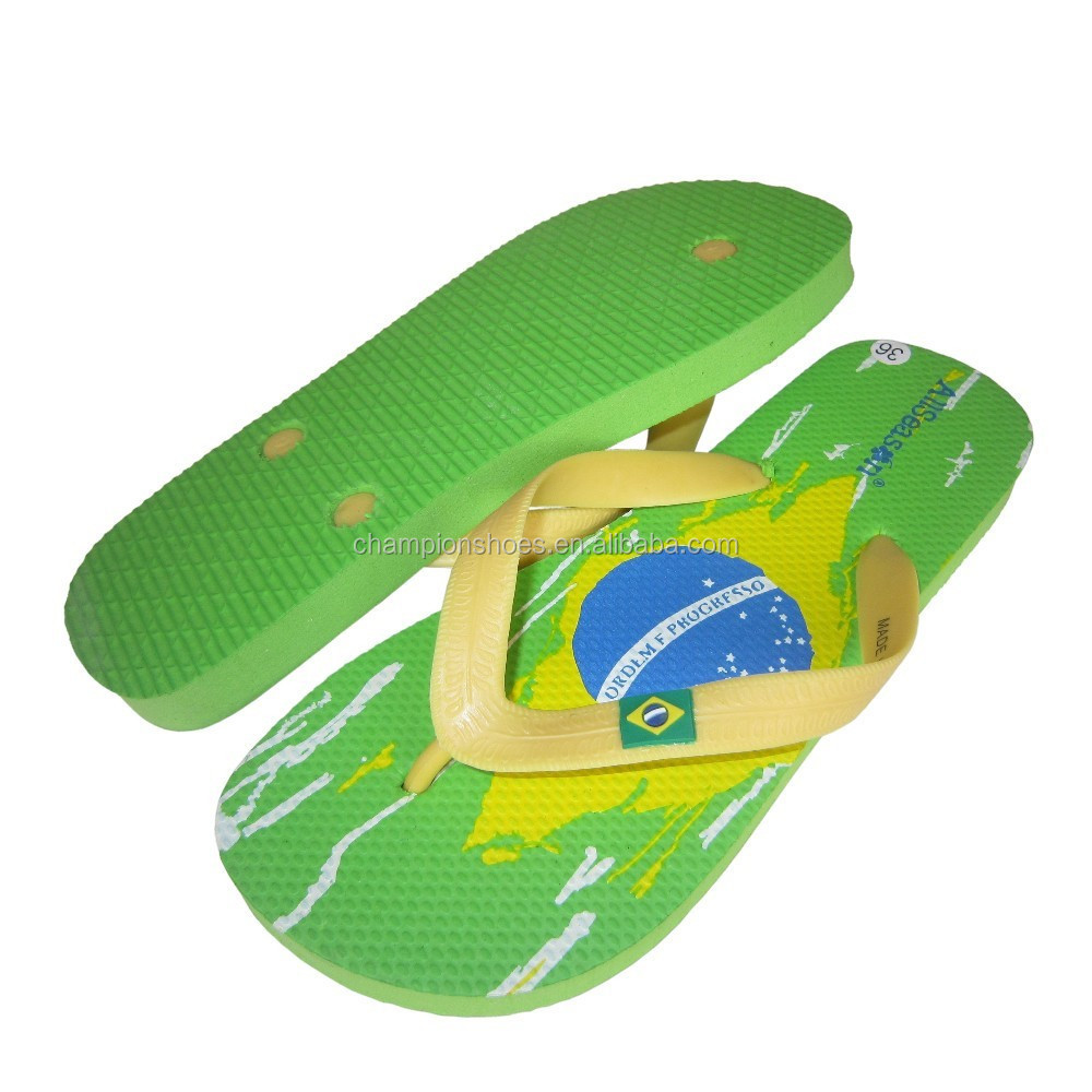 Professional Manufacturer Supply Rubber PE or EVA Foam Flip Flops