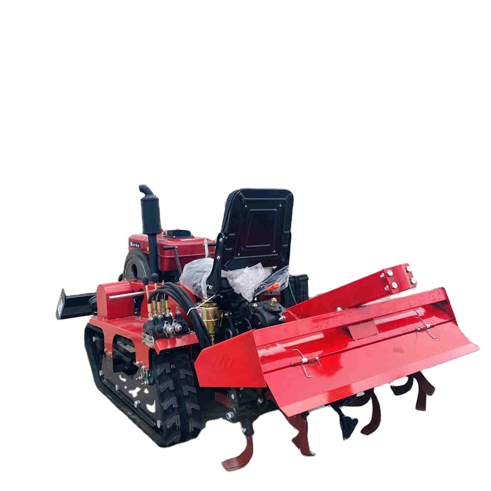 farm machines chinese mini rotary tiller dozer crawler tractor 25hp 50hp 60hp with excavator for sale