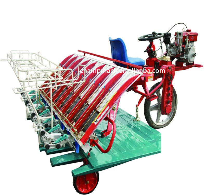 8 rows automatic rice transplanter planting machine in pakistan