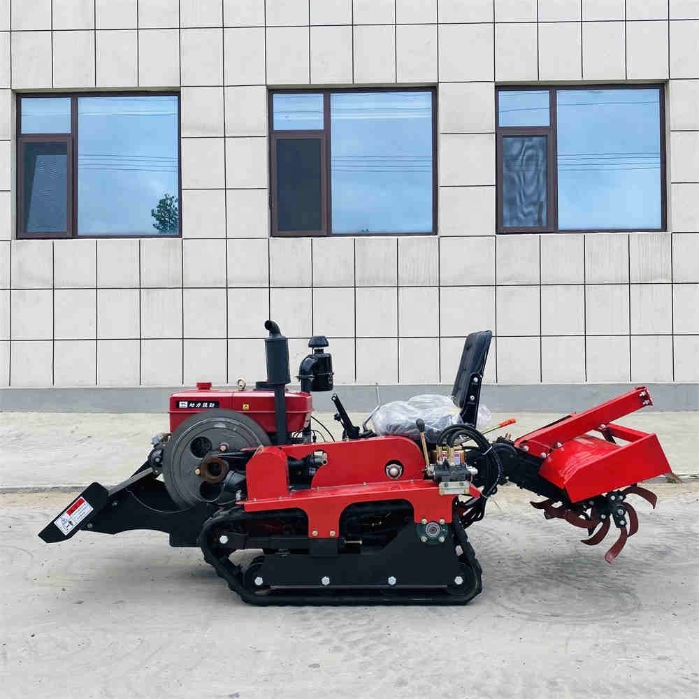 farm machines chinese mini rotary tiller dozer crawler tractor 25hp 50hp 60hp with excavator for sale