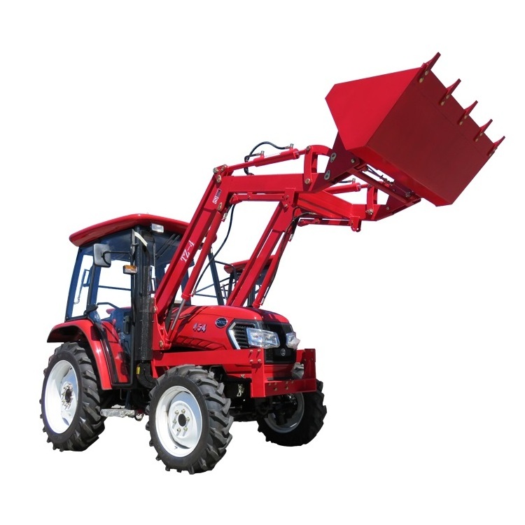 hot sale china farm tractor small mini backhoe and front loader withe mower for sale