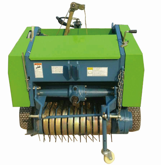 High quality good performance atv wheat hay/straw round baler twine machine prices