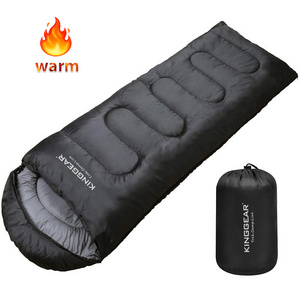 KingGear Camping Winter Cold Weather Waterproof Sleeping Bag with Compression Sack for Adults Kids