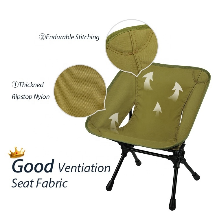 Mini Covered Comfortable Collapsible 600D Pattern Printing Oxford Cloth Folding Moon Beach Camping Chair For Kids