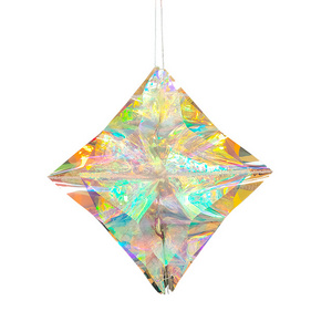 diamond shape of iridescent decoration for theme party CE-NO024