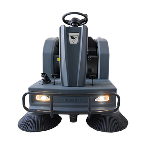 Small Floor Sweeper Industrial Sidewalk Sweeper Automatic Ride On Road Sweeper