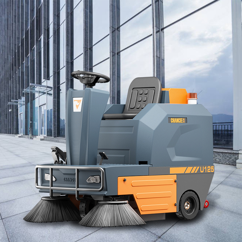 Floor Sweeper Machine Cleaning Equipment Industrial Ride On Floor Sweeper Electric Mini Street Sweeper