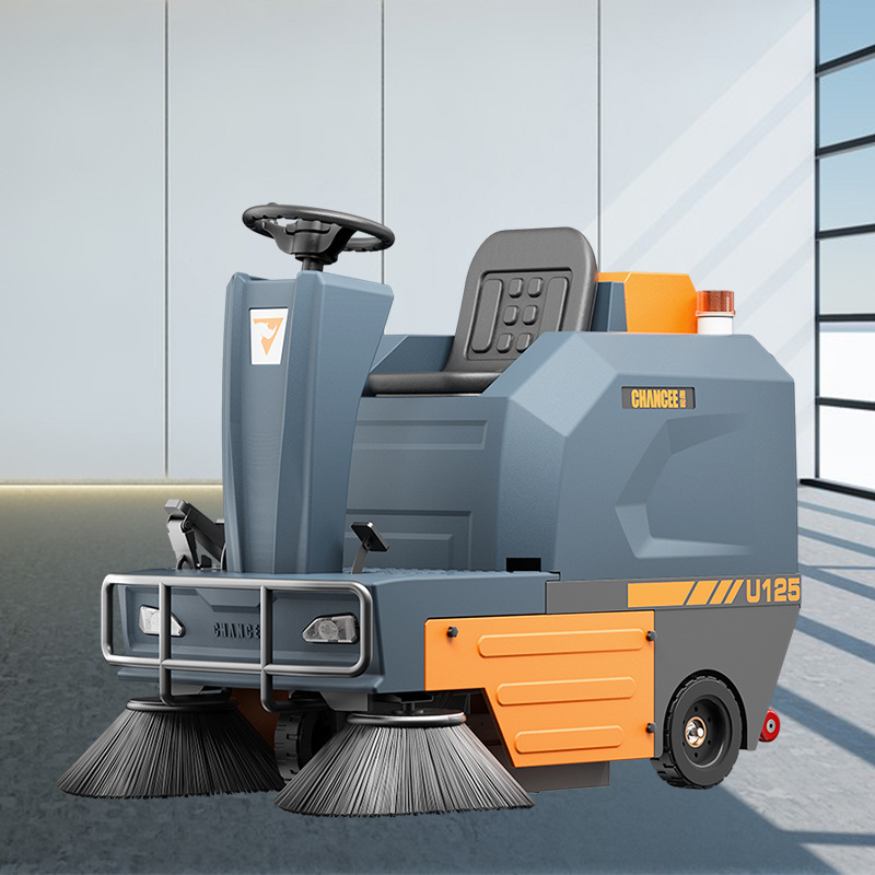 Floor Sweeper Machine Cleaning Equipment Industrial Ride On Floor Sweeper Electric Mini Street Sweeper