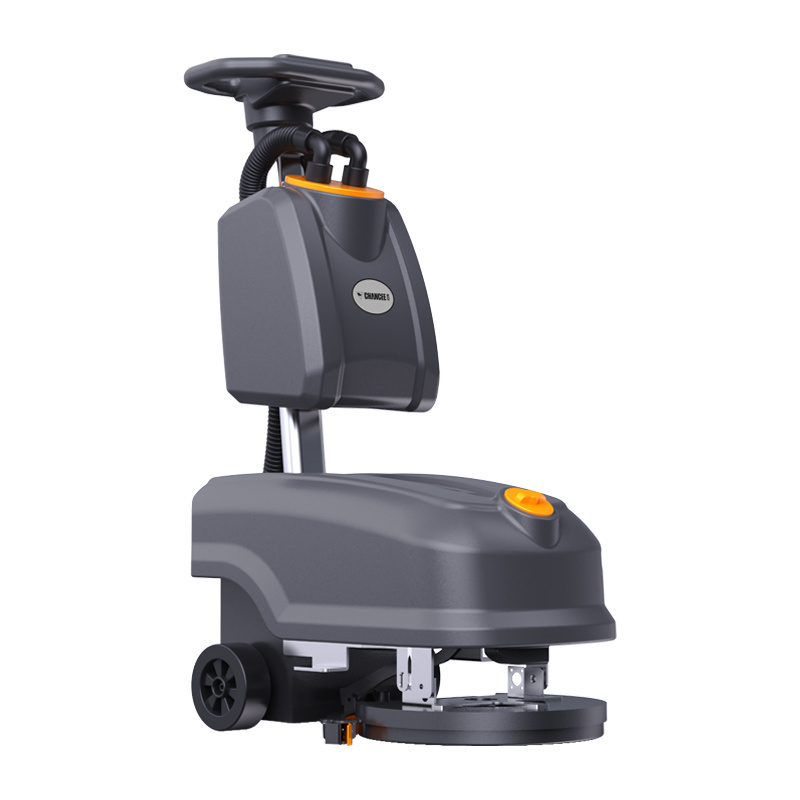 M30 Commercial Floor Cleaning Machine Industrial Electric Mini Hand Held Walk behind Floor Scrubber