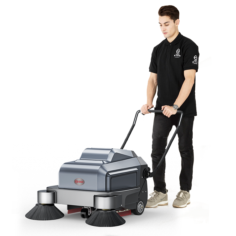 YZ-S3 Warehouse Battery Walk Behind Floor Sweeper Industrial Floor Cleaner Sweeper