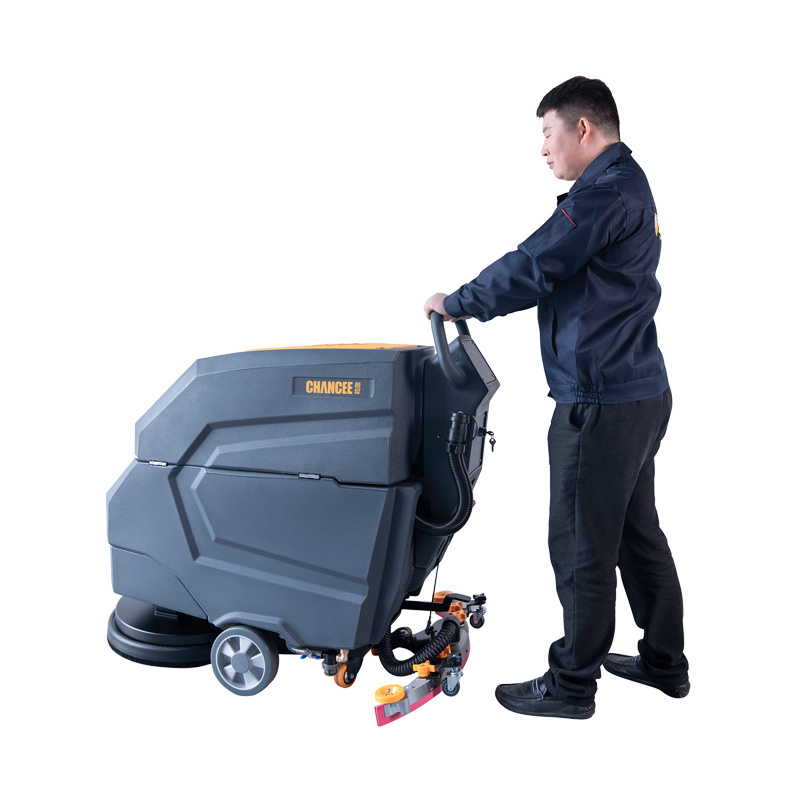 Chancee M60 Marble Floor Cleaning Machine Mini Electric Walk Behind Floor Scrubber