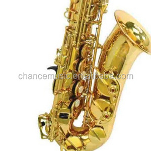 High Quality Eb Key Yellow brass Lacquer Surface alto saxophone ABC1102Y75