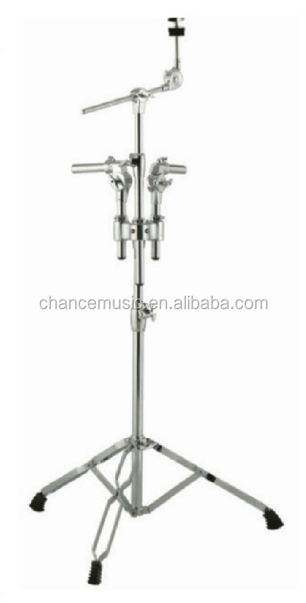 Tom Tom Stand T-5H Cymbal Stand With Tom Holder with clamp cymbal stand with extra holder