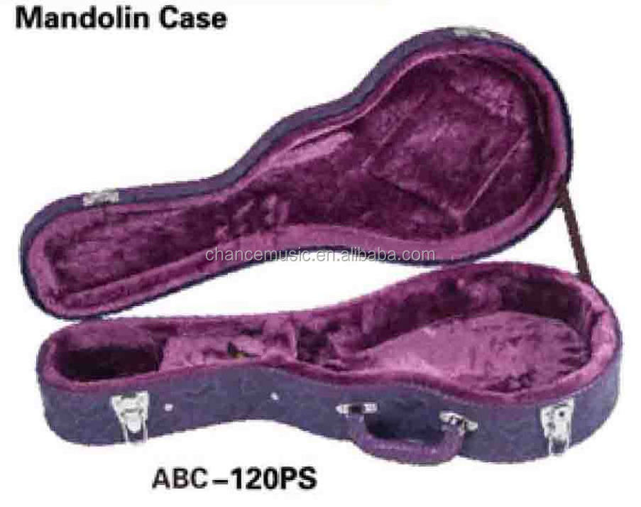 OEM Best Price Mandolin Case, Wood case/ABS Case for Music Instruments ABC-120PS/BB/105B/115/105T