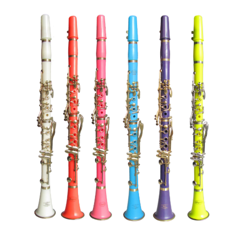 Chinese Factory Hotsale ABS body Clarinet, Wind Instrument Clarinet with Case ABC1301RD