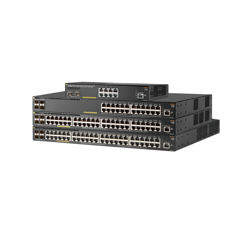 Stackable Layer 3 network switch 24 ports gigabit access switches HPE Aruba 2930F 24G 4SFP+ Switch JL253A