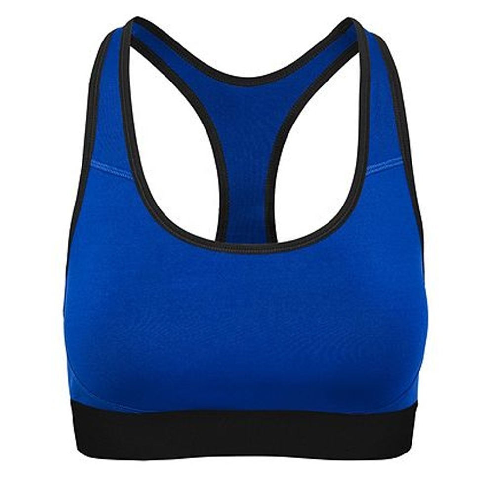 Wholesale Custom Logo Black Open Back Thin Strap Women Adjustable Workout Yoga Ladies Bra