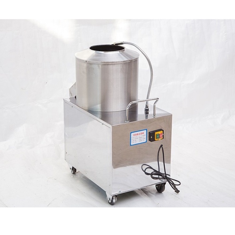 Commercial electric potato peeler machine price potato peeling and cleaning machine