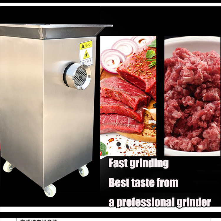 Commercial meat and bone grinder stainless steel meat and bone grinder