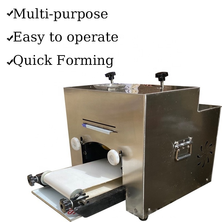 Commercial roti naan making maker machine flatbread chapati bread making machine pizza dough forming machine