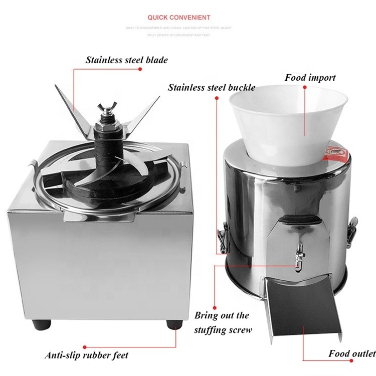 Multifunction stainless steel chopping machine bun stuffing machine electric vegetable chopper