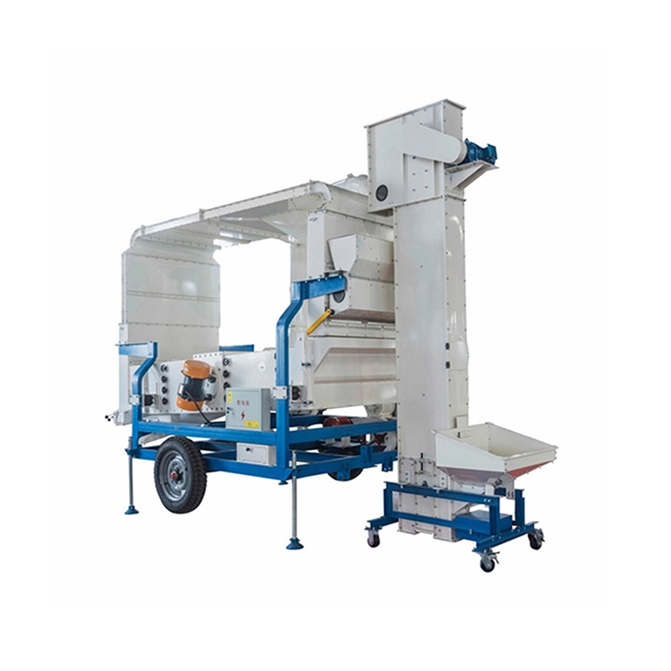 Mobile wheat maize corn sorghum  seed cleaner for bird food combined seed cleaner  grader