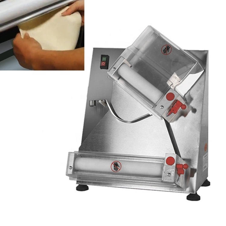 10-42cm pizza press machine automatic roti dough ball press machine pizza roller machine Pizza dough sheeter