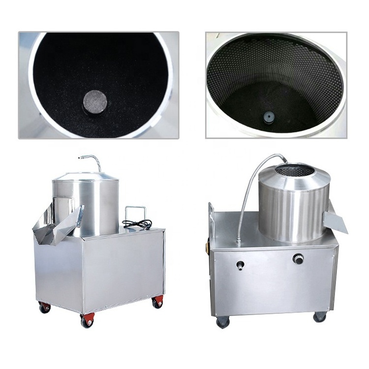 Commercial electric potato peeler machine price potato peeling and cleaning machine