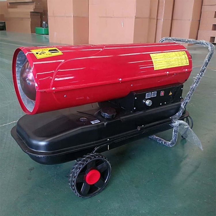 New Stainless Steel Hot Air Fan Biomass Greenhouse Brooder Diesel heater dryer machine fan heater Air Heater