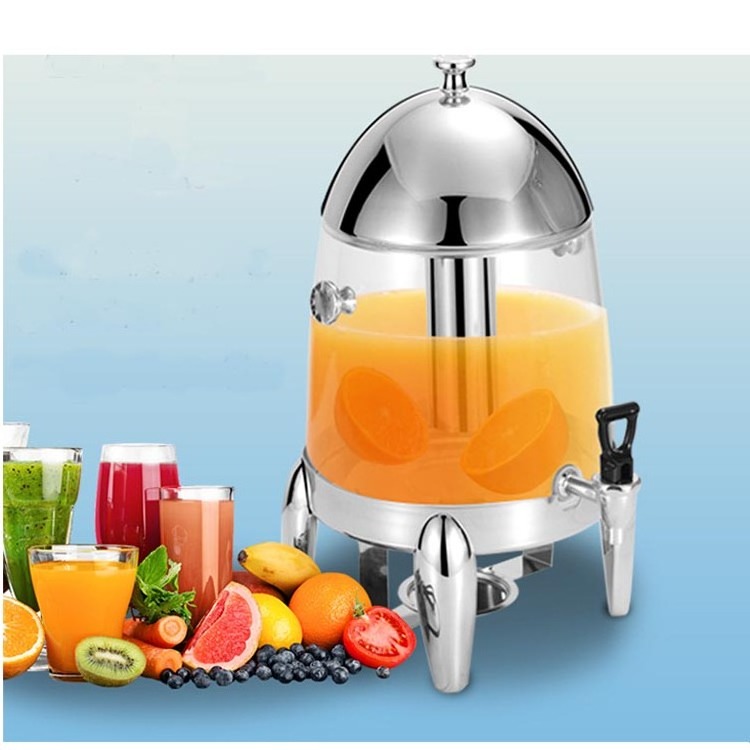 Stainless steel hot tea coffee urn coffee dispenser machine