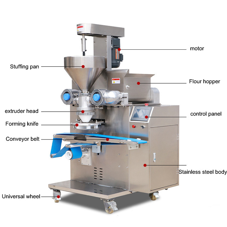 Commercial Kibbeh Kubba Making Machine Mooncake Filling Machine Electric Mooncake Making Machine