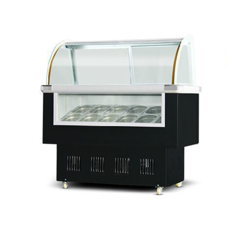 Mini walls ice cream freezer table top ice cream display freezer