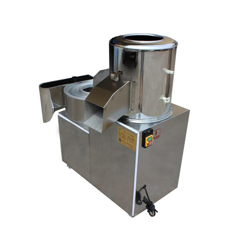 Commercial and industrial 3 in 1 potato washing peeling slicing machine french fry cutter machine