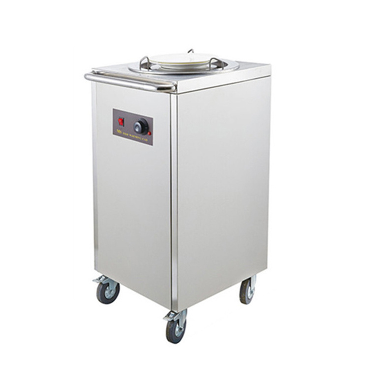 Single Head Electric Stainless Steel  Fast Sales Dish Warmer  Cabinet Cart Plate Warming Trays Food Warming Equipment