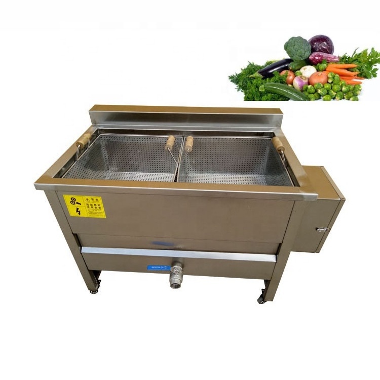 Industrial fruit vegetable blanching machine processing professional electric blanching machine