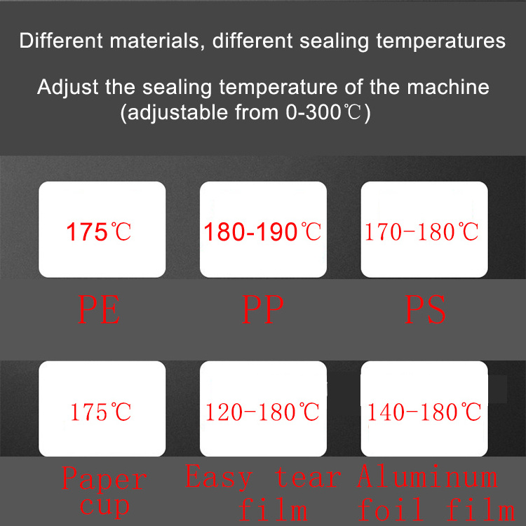 Cup Sealing Machine Printed Roll Juice Plastic  Lid Boba Tea Square Automatic Juice Cup Sealing Machine