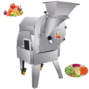 Industrial Automatic Multi Functional Roots Vegetable Cutter Potato Onion Carrot Tomato Vegetable Slicer Machine For Commercial