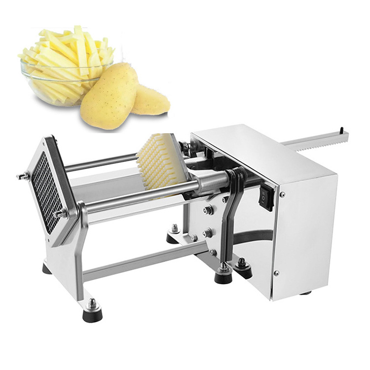 Commercial potato peeler and chipper slicer for chips french fries electric potato chips cutter machine