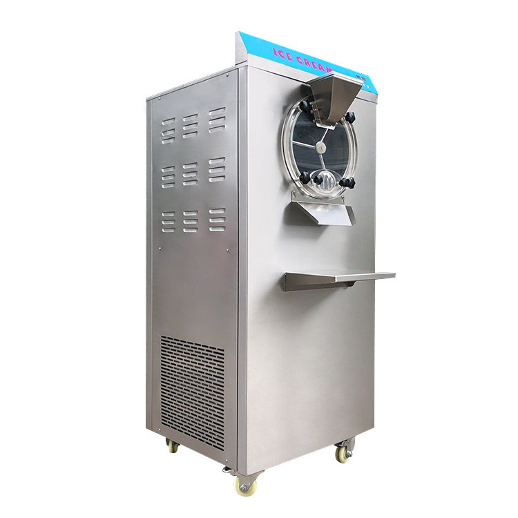 Commercial Ice Cream Sorbet Making Batch Freezer Gelato Machine Hard Ice Cream Machine